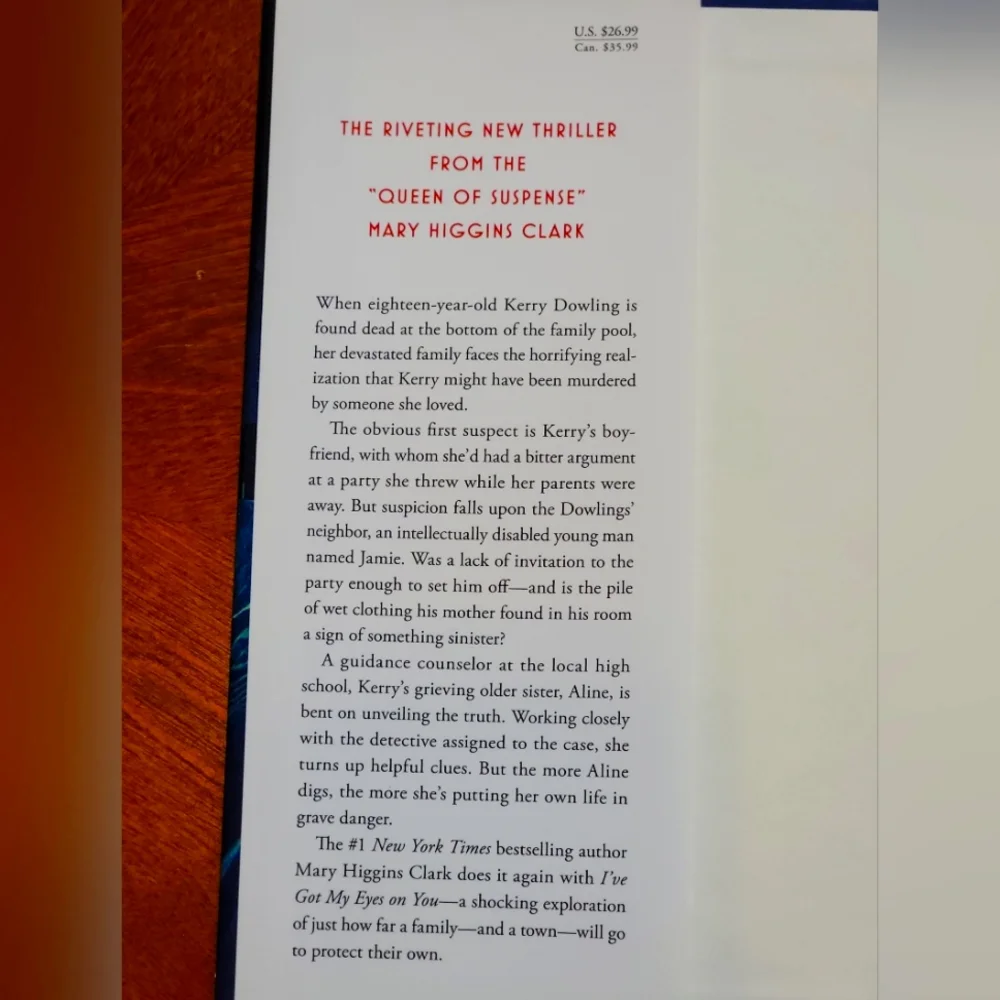 HONOR & I'VE GOT MY EYES ON YOU (2 HARDCOVER BOOKS) - Picture 5 of 6